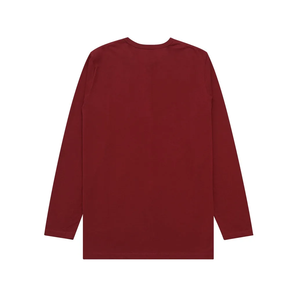T-Shirt Longsleeves TINY CROWN MAROON sold by Screamous product image thumbnail 2