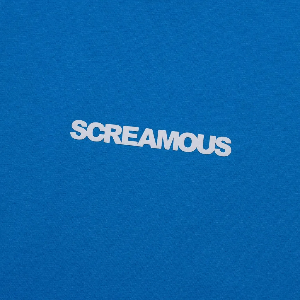 T-Shirt LEGEND TINY ON WHITE BLUE ASTER sold by Screamous product image thumbnail 2