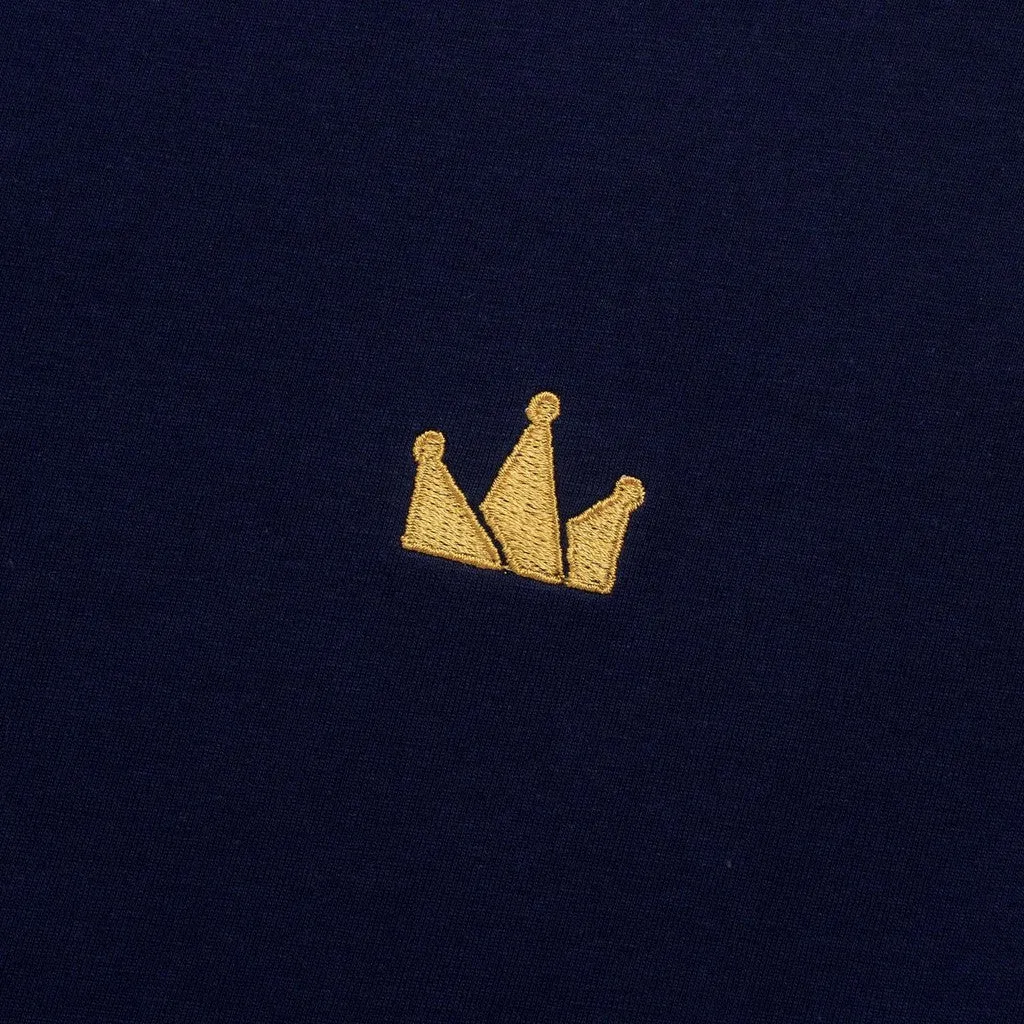 T-Shirt Longsleeves CROWN LOGO NAVY BLUE sold by Screamous product image thumbnail 2