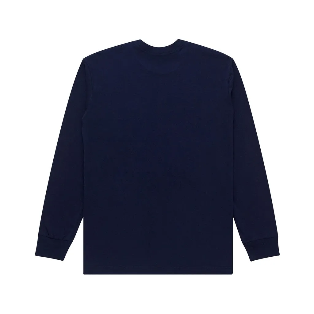 T-Shirt Longsleeves CROWN LOGO NAVY BLUE sold by Screamous product image thumbnail 3