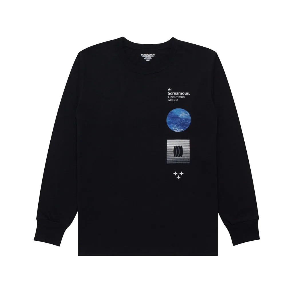 T-Shirt Longsleeves UNC GEO BLACK sold by Screamous