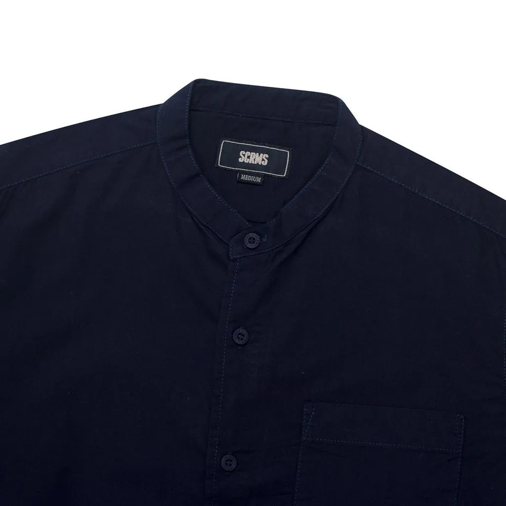 Longsleeve Shirt FELIX NAVY BLUE sold by Screamous product image thumbnail 3