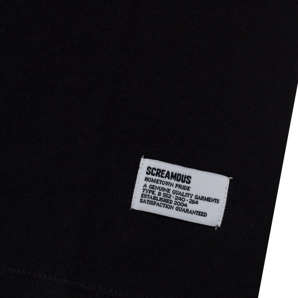 T-Shirt MOUNTAIN TRIANGLE BLACK sold by Screamous product image thumbnail 3