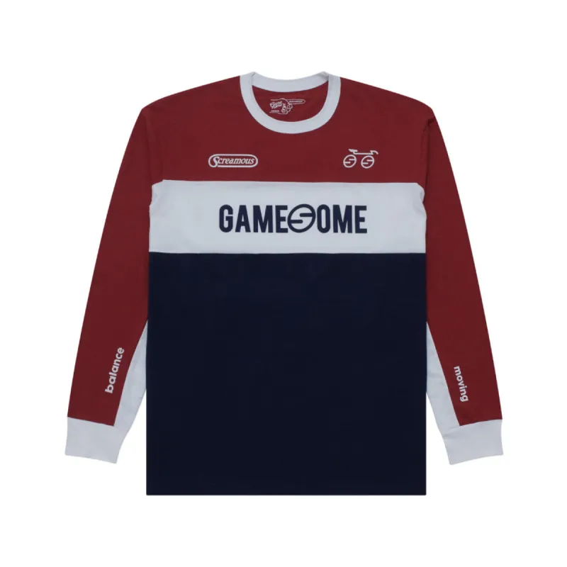 GAMESOME T-Shirt Longsleeves SCHWEEN BLUE RED sold by Screamous