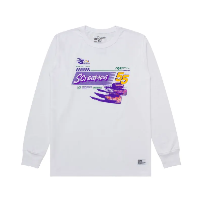 GAMESOME T-Shirt Longsleeves GT 55 WHITE sold by Screamous