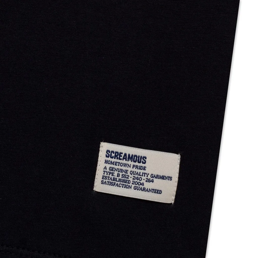 T-Shirt FRAME BLACK sold by Screamous product image thumbnail 4