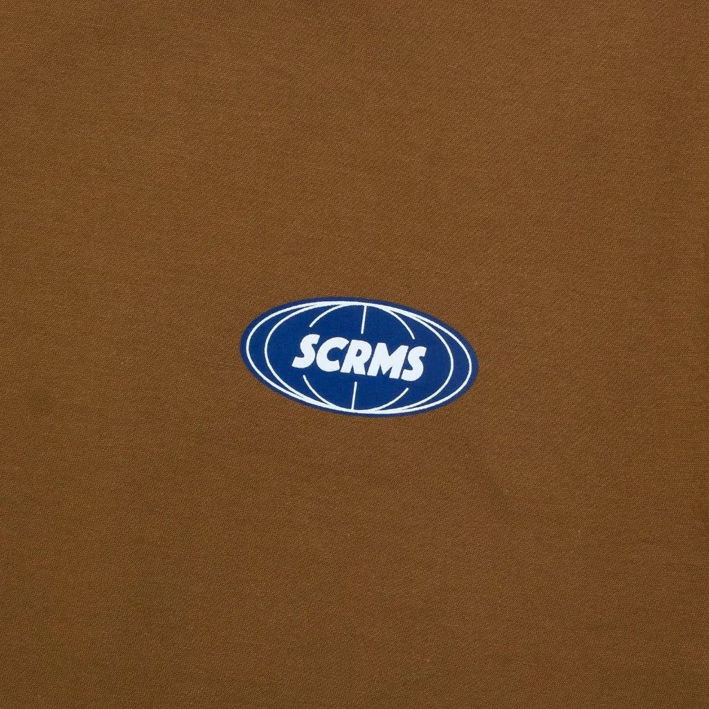 T-Shirt GLOBE BROWN sold by Screamous product image thumbnail 3