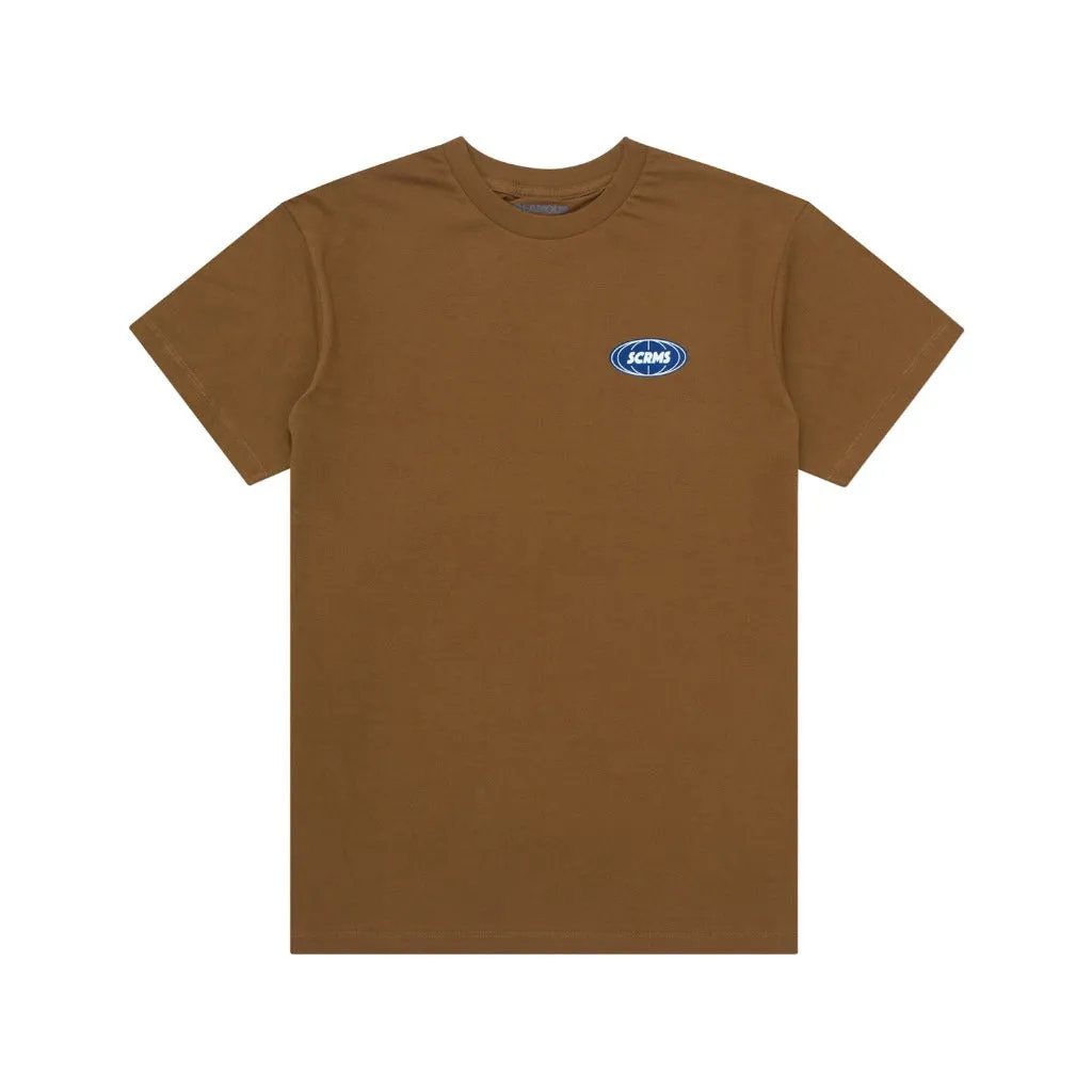 T-Shirt GLOBE BROWN sold by Screamous product image thumbnail 2