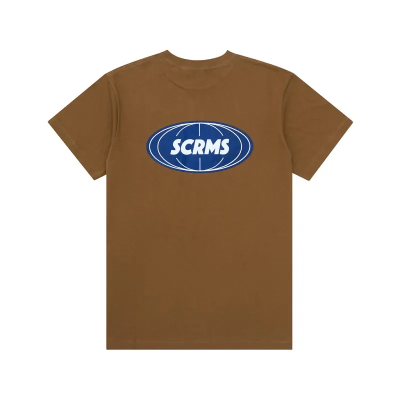 T-Shirt GLOBE BROWN sold by Screamous