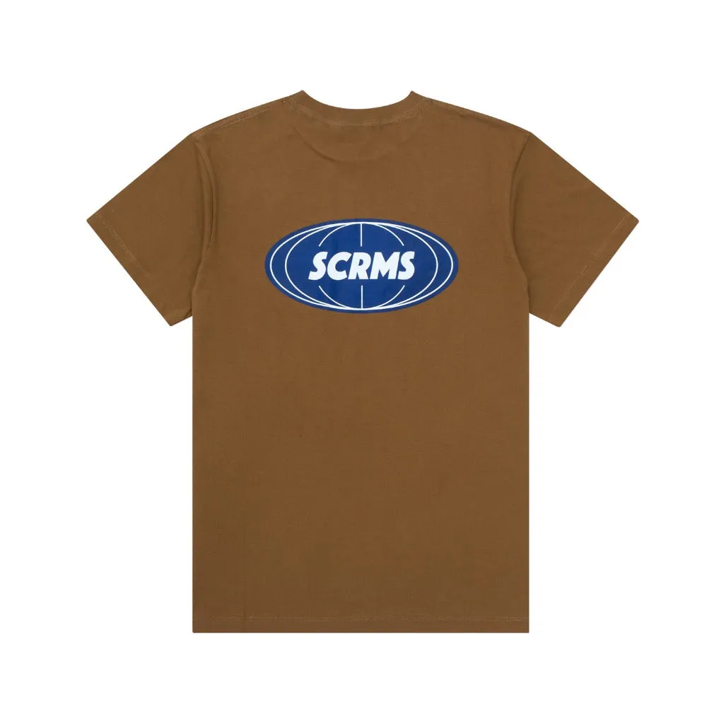 T-Shirt GLOBE BROWN sold by Screamous
