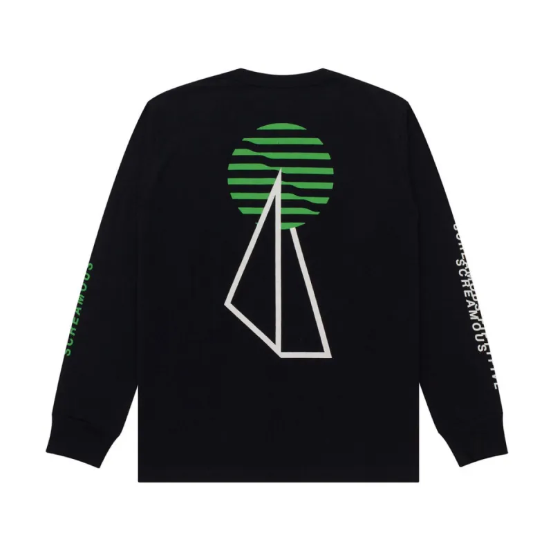 T-Shirt Longsleeves WAVES BLACK sold by Screamous