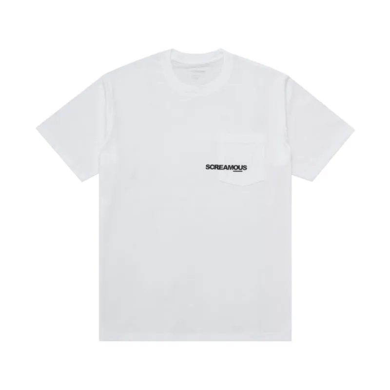 T-Shirt OVERLAY TYPE WHITE sold by Screamous