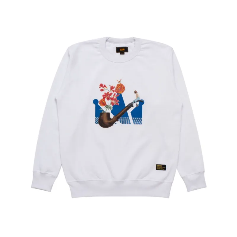 Crewneck SMOKING PIPE made by Screamous