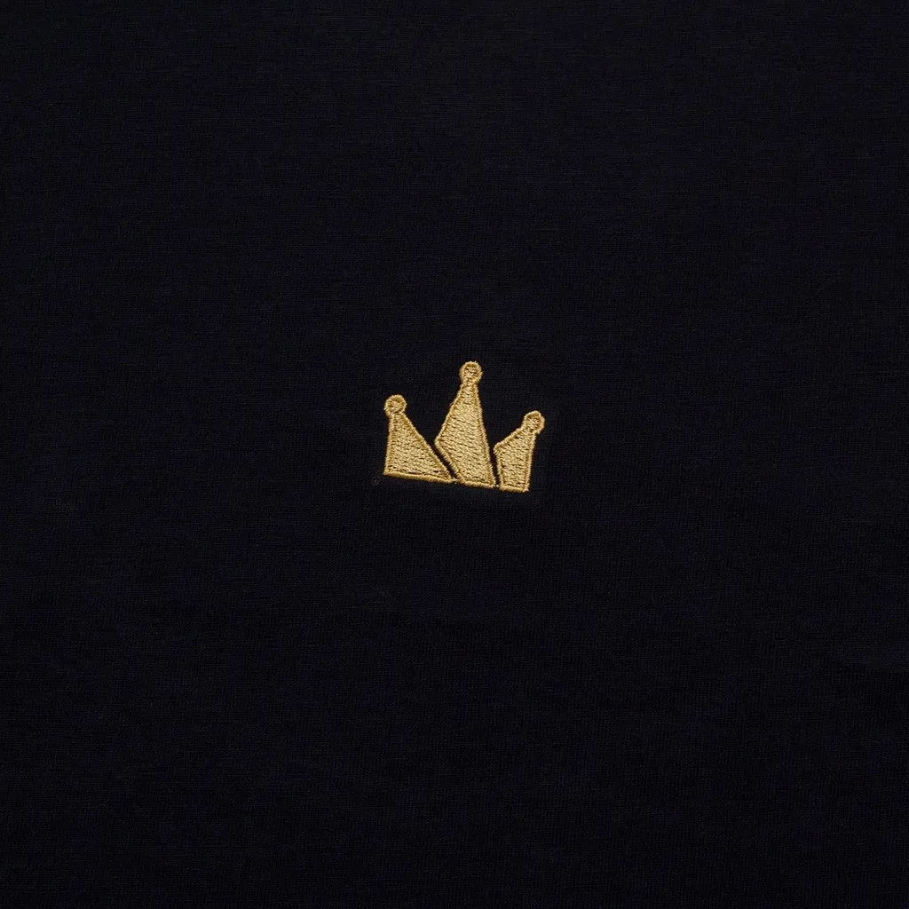 T-Shirt CROWN LOGO SS BLACK sold by Screamous product image thumbnail 3