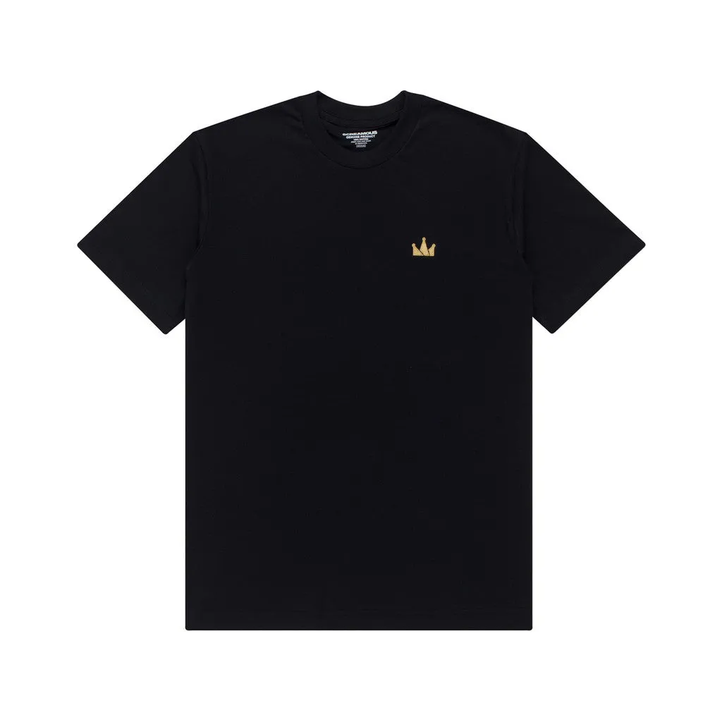 T-Shirt CROWN LOGO SS BLACK sold by Screamous