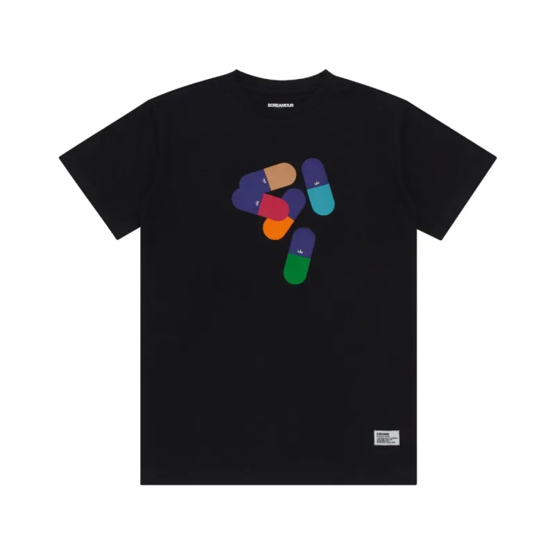 T-Shirt PILE BLACK sold by Screamous