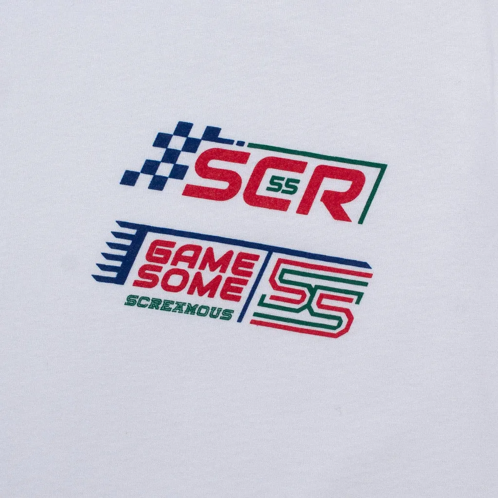 GAMESOME T-Shirt PIT BOX WHITE sold by Screamous product image thumbnail 2