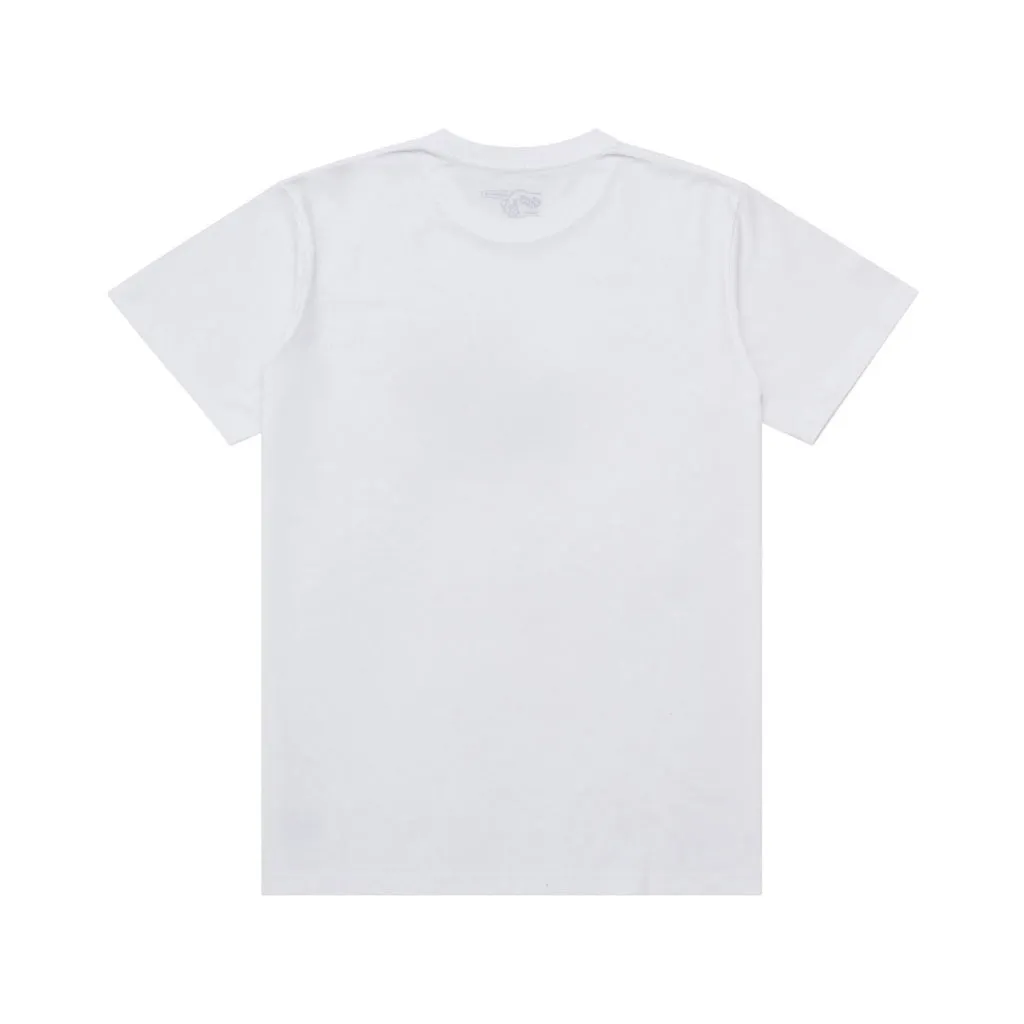 GAMESOME T-Shirt RACE FLAG WHITE sold by Screamous product image thumbnail 4