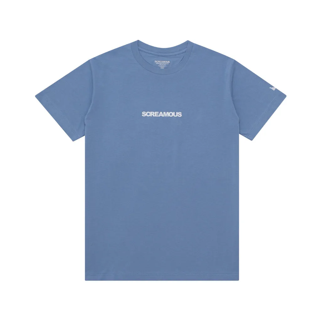 T-Shirt LEGEND TINY ON WHITE FADED DENIM sold by Screamous