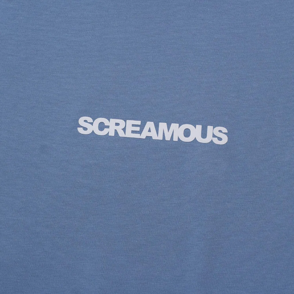 T-Shirt LEGEND TINY ON WHITE FADED DENIM sold by Screamous product image thumbnail 2