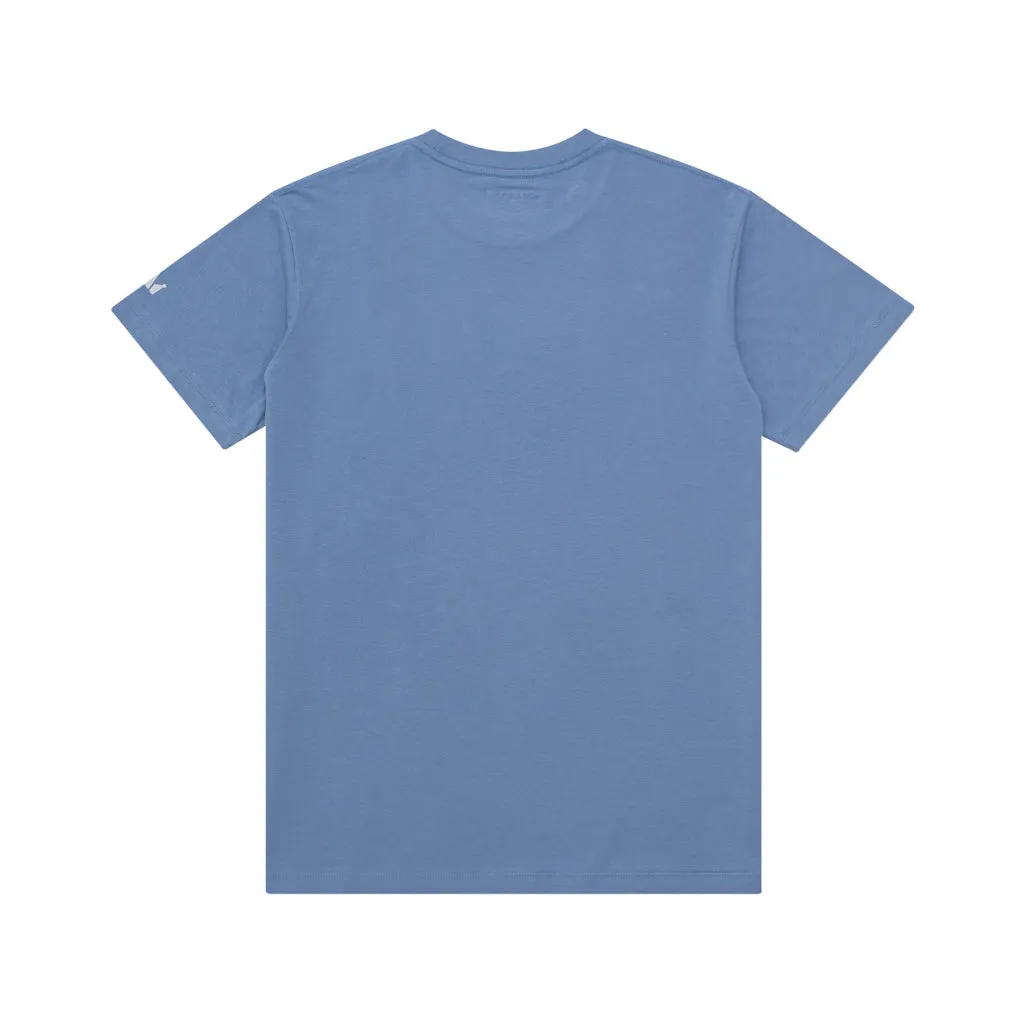 T-Shirt LEGEND TINY ON WHITE FADED DENIM sold by Screamous product image thumbnail 4