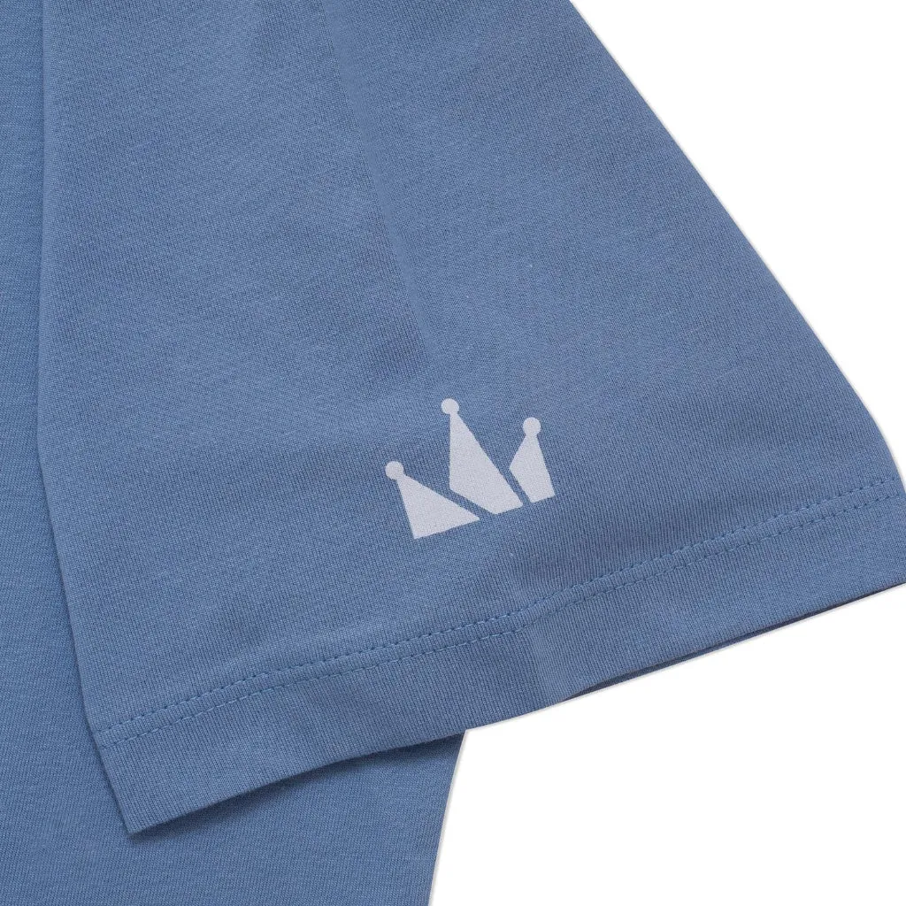 T-Shirt LEGEND TINY ON WHITE FADED DENIM sold by Screamous product image thumbnail 3