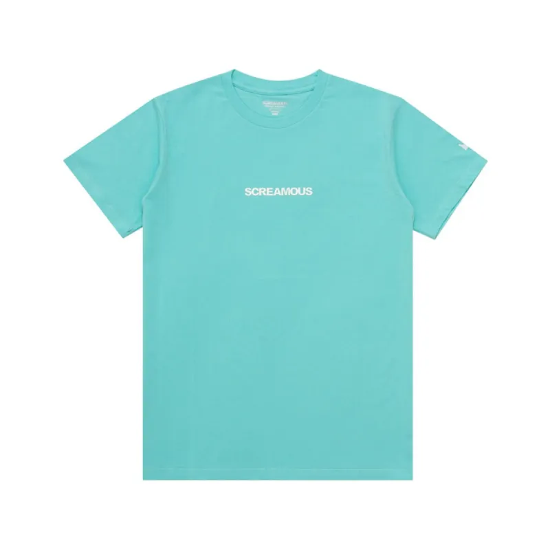 T-Shirt LEGEND TINY ON WHITE AQUA SKY sold by Screamous