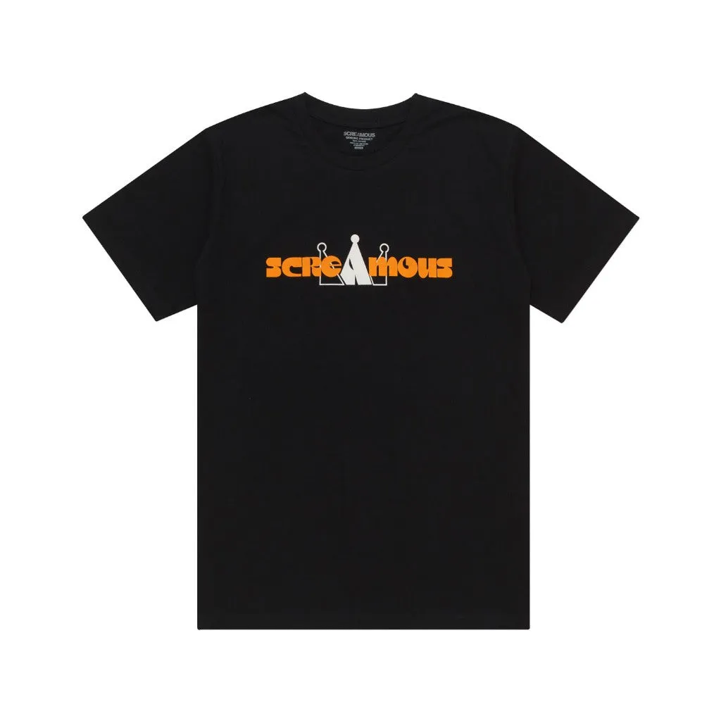 T-Shirt CROWNCENT BLACK sold by Screamous product image thumbnail 5