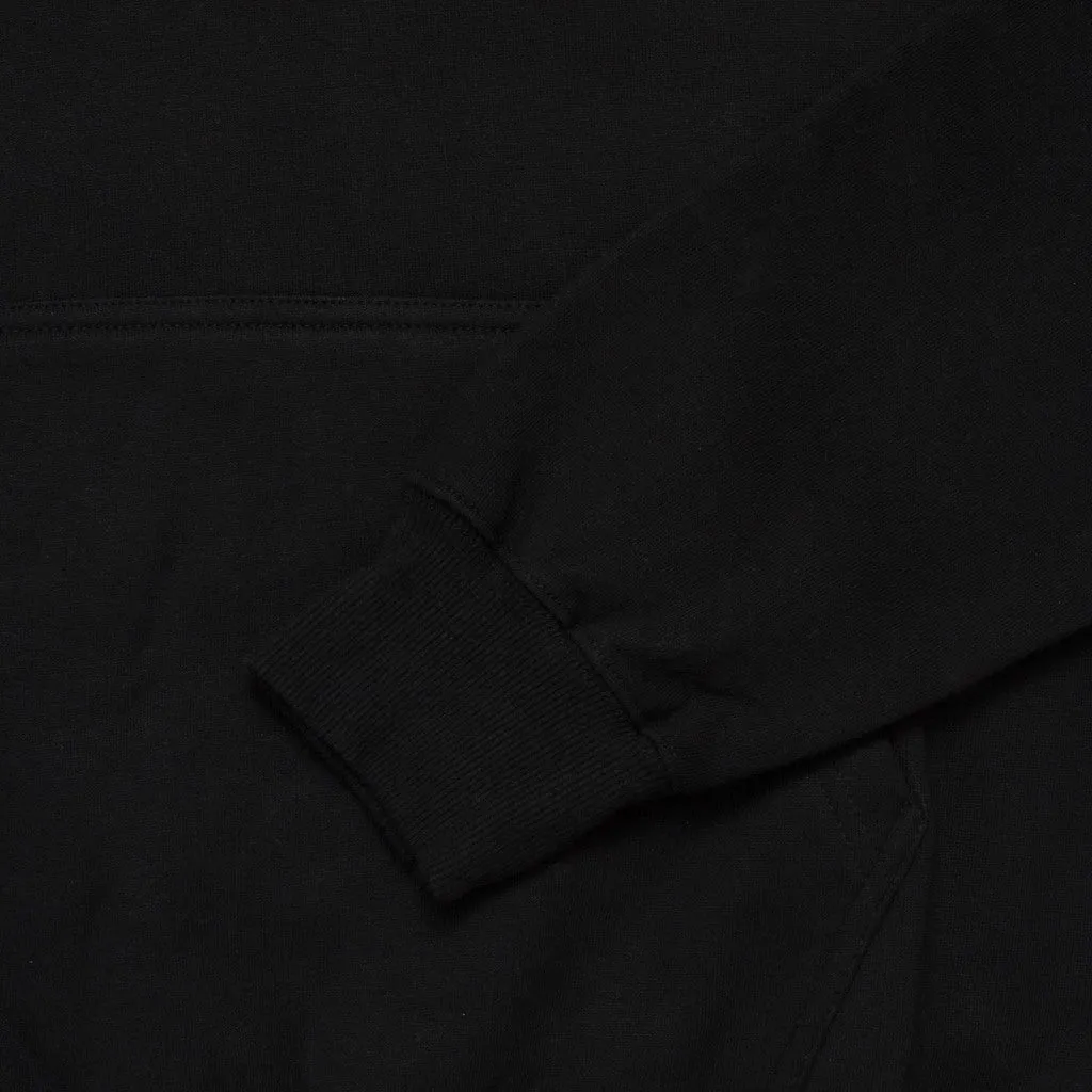 Pullover Hoodie BOXY FIT FUZ BLACK sold by Screamous product image thumbnail 3