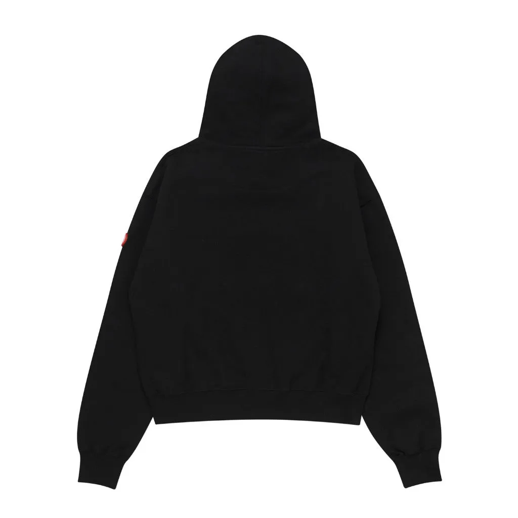 Pullover Hoodie BOXY FIT FUZ BLACK sold by Screamous product image thumbnail 4