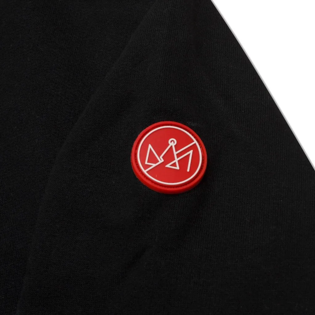 Pullover Hoodie BOXY FIT FUZ BLACK sold by Screamous product image thumbnail 2