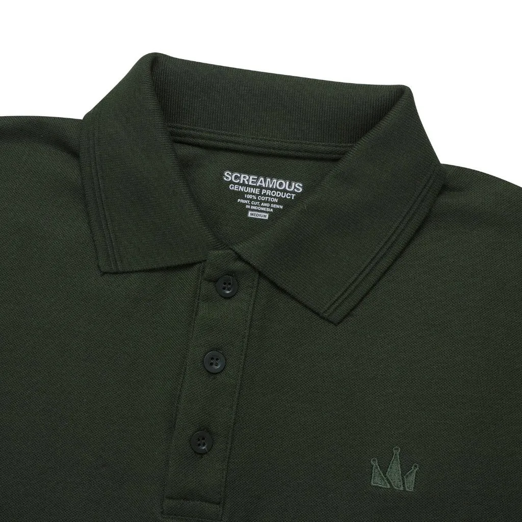 Polo Shirt CROWN ARMY ARM sold by Screamous product image thumbnail 2