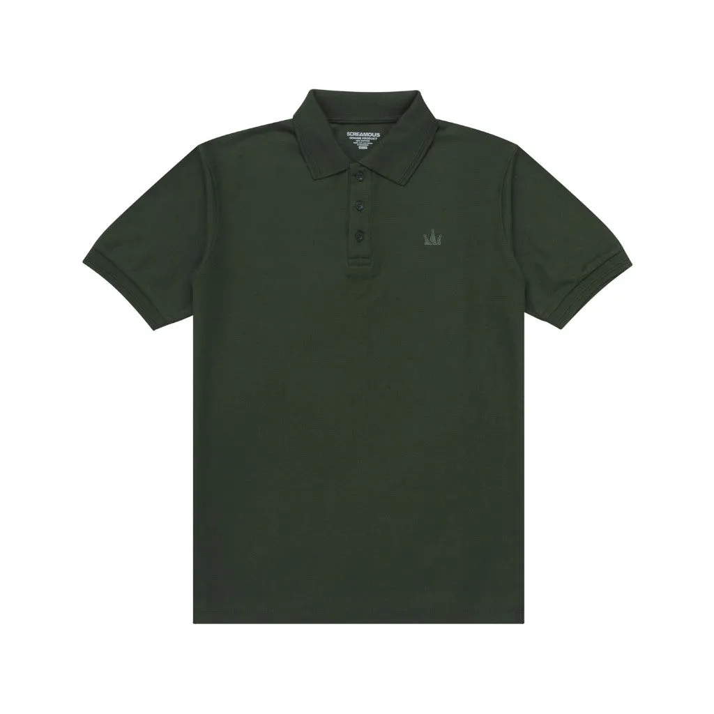 Polo Shirt CROWN ARMY ARM sold by Screamous