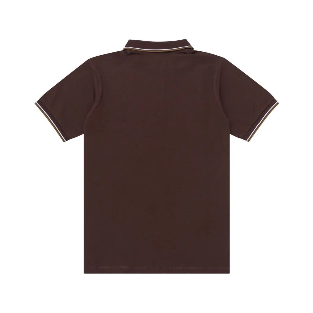 Polo Shirt CROWN LINE TOBACCO BROWN sold by Screamous product image thumbnail 4