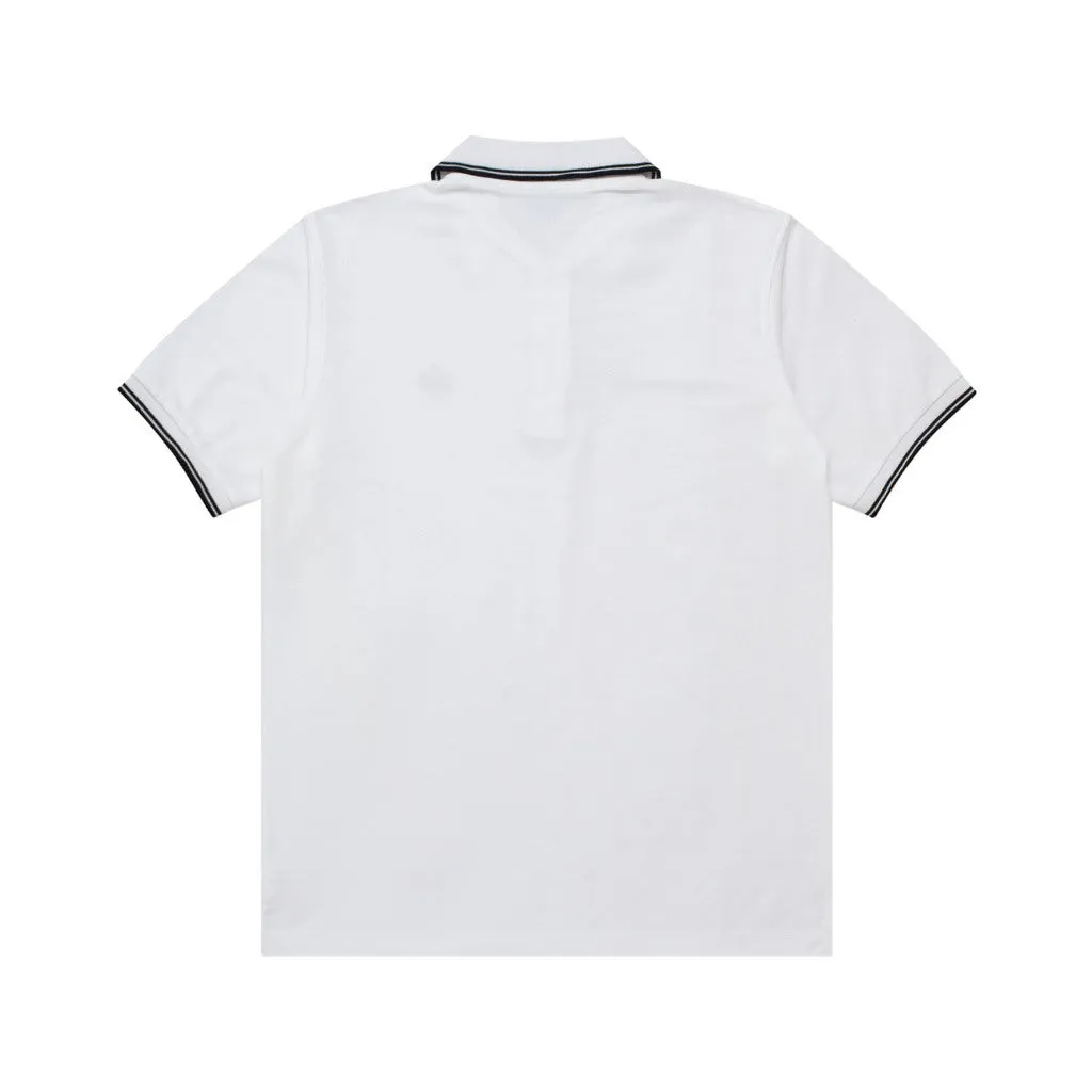 Polo Shirt CROWN LINES BLACK WHITE sold by Screamous product image thumbnail 4
