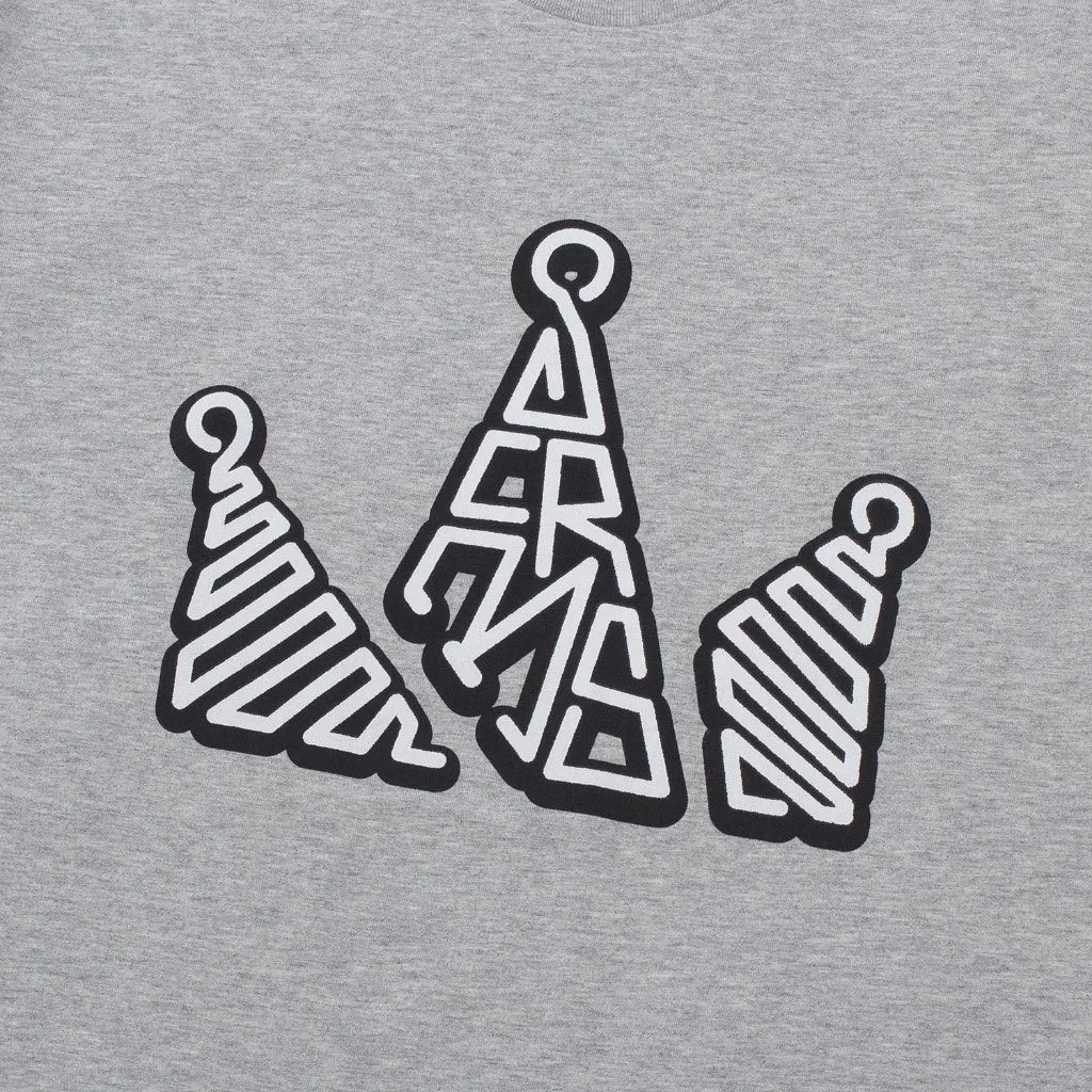 T-Shirt CROWN CURVED MISTY sold by Screamous product image thumbnail 2