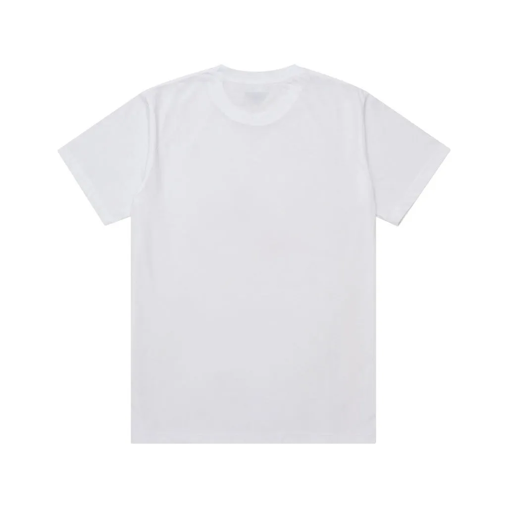 T-Shirt CROWN CURVED WHITE sold by Screamous product image thumbnail 3
