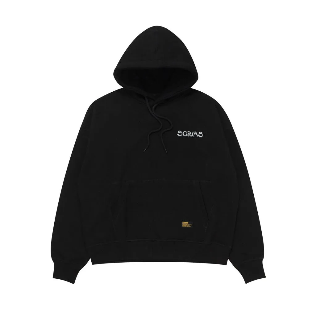 Pullover Hoodie OVERSIZED APEX THE MOTH BLACK sold by Screamous product image thumbnail 2