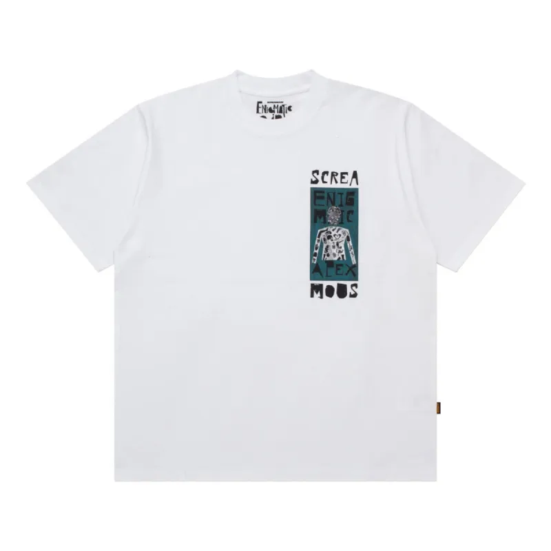T-Shirt BOXY FIT 16s ENIGMATIC APEX VORACI WHITE sold by Screamous