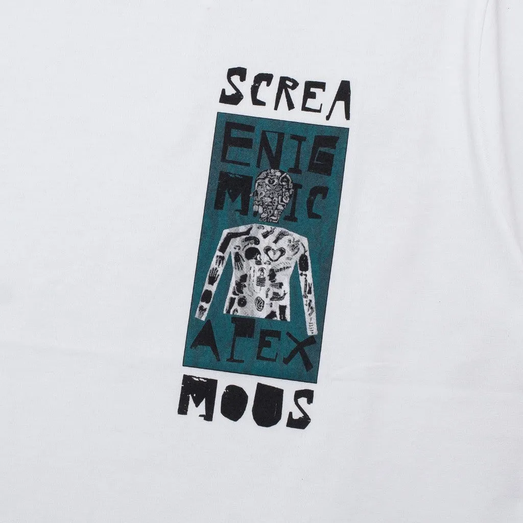 T-Shirt BOXY FIT 16s ENIGMATIC APEX VORACI WHITE sold by Screamous product image thumbnail 2