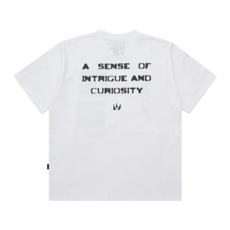 T-Shirt BOXY FIT 16s ENIGMATIC APEX LED GEO WHITE sold by Screamous