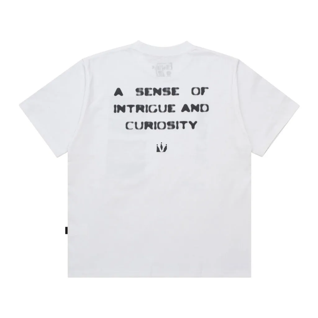 T-Shirt BOXY FIT 16s ENIGMATIC APEX LED GEO WHITE sold by Screamous