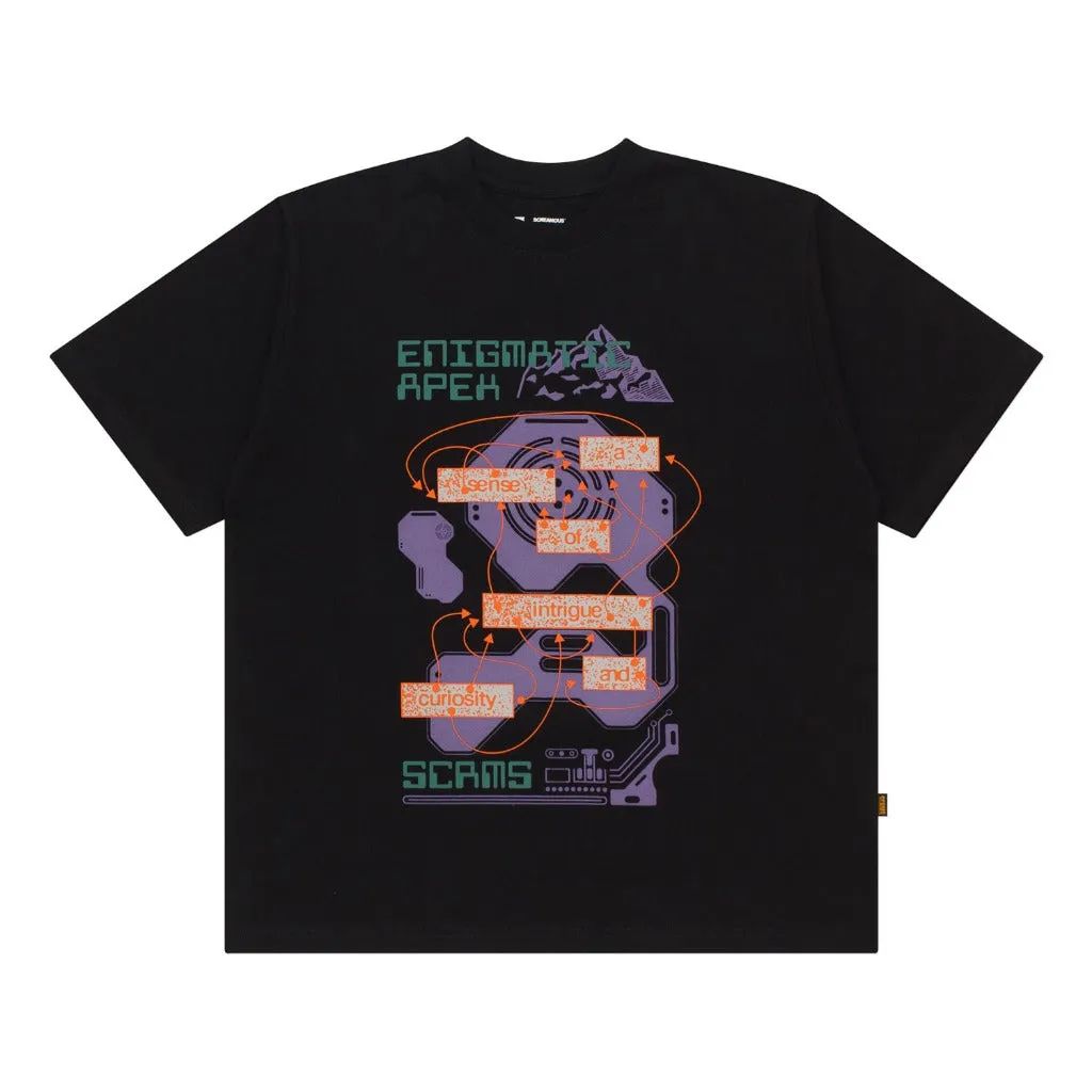 T-Shirt BOXY FIT 16s ENIGMATIC APEX ALL RISE BLACK sold by Screamous