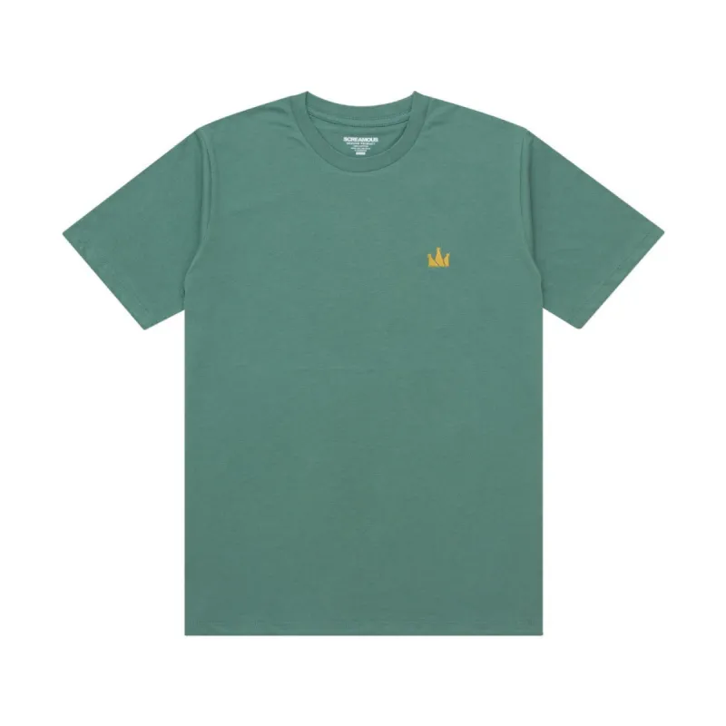 T-Shirt CROWN LOGO SS SPRUCE sold by Screamous
