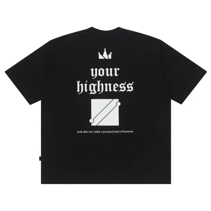 T-Shirt OVERSIZE HIGHNESS BLACK sold by Screamous