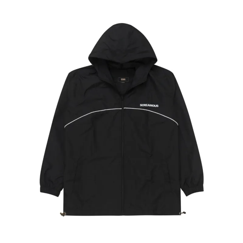 WindBreaker Jacket DAMARESH BLACK sold by Screamous