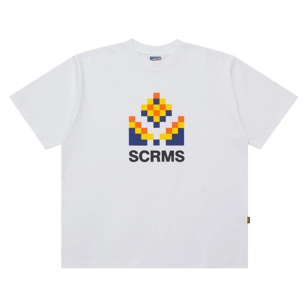 T-Shirt BOXY FIT 16s TYPEFORM and COLLECTIVE SHAPES MUSHROOM WHITE sold by Screamous