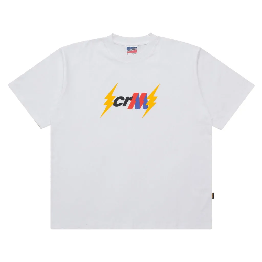 T-Shirt BOXY FIT 16s TYPEFORM and COLLECTIVE SHAPES LIGHTNING WHITE sold by Screamous