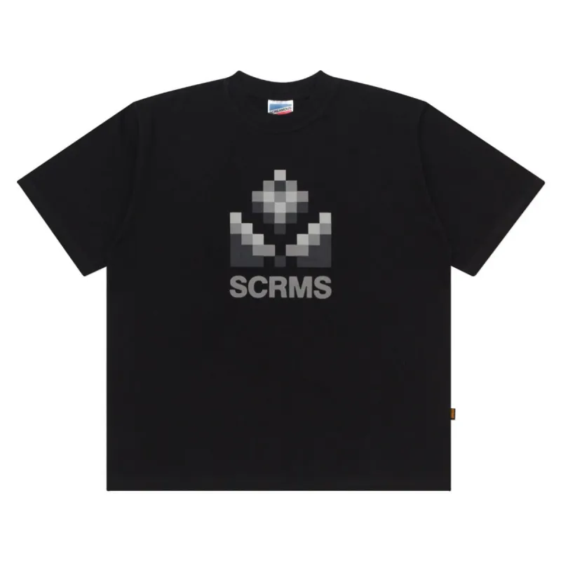 T-Shirt BOXY FIT 16s TYPEFORM and COLLECTIVE SHAPES MUSHROOM BLACK sold by Screamous