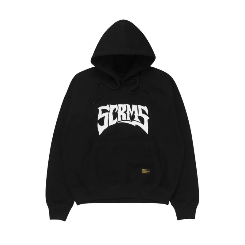 Pullover Hoodie Oversize MAZAL BLACK sold by Screamous